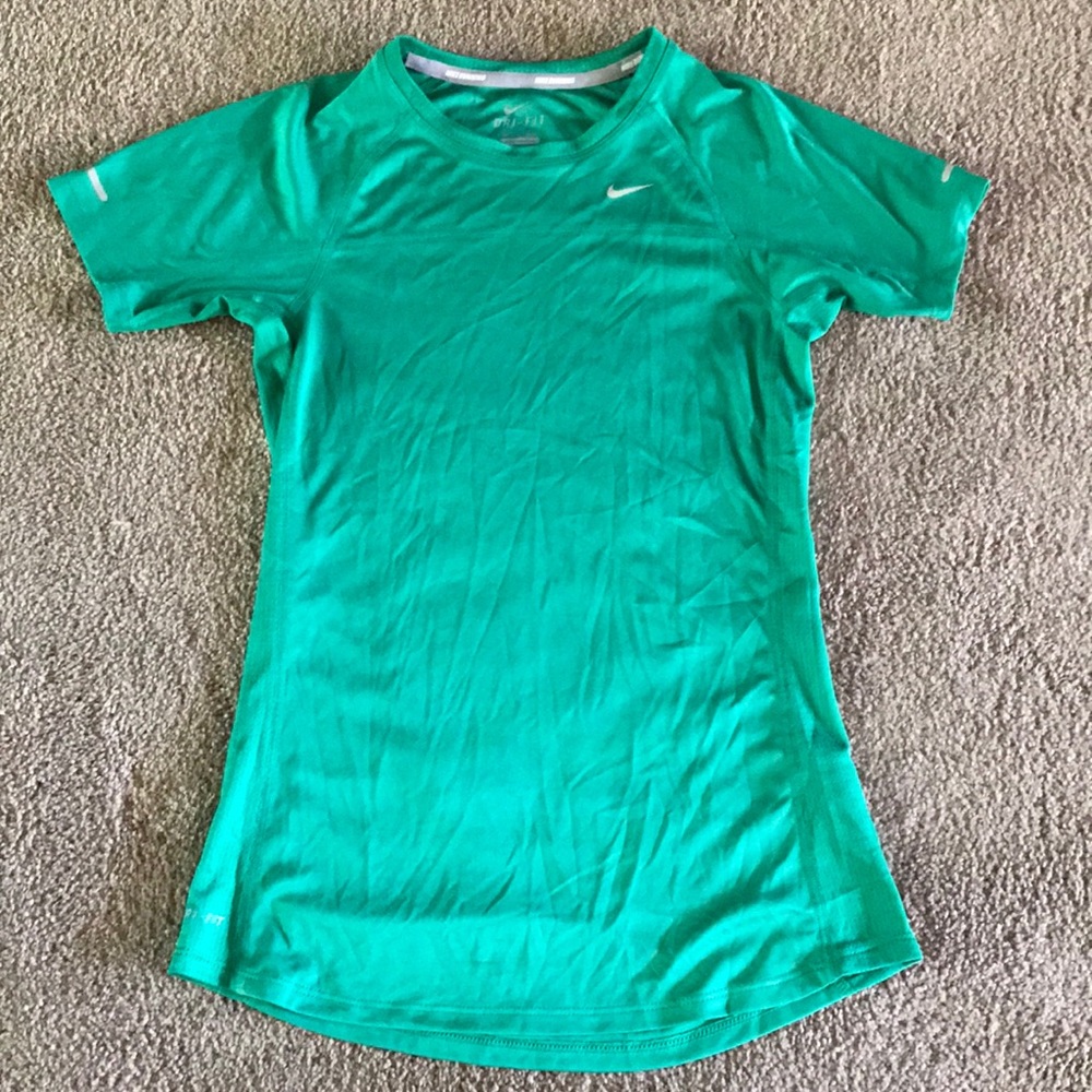 Green Nike Dry Fit Tee